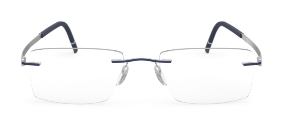 Silhouette Momentum 5529 FG 4510 Silver / Pacific Blue