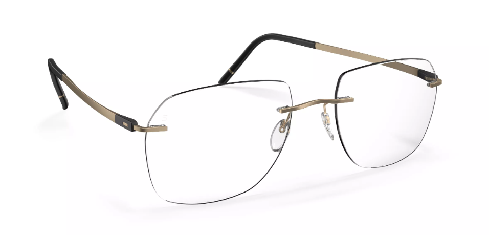 Silhouette the Dawn 5573 HR 7530 Gold / Black