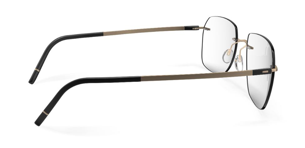 Silhouette the Dawn 5573 HR 7530 Gold / Black