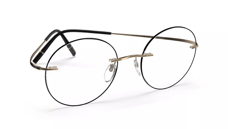 Silhouette Titan Minimal Art 5599 PB 7835 Gold-Black Stardust