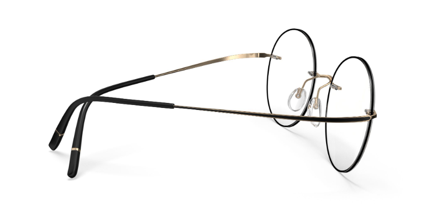 Silhouette Titan Minimal Art 5599 PB 7835 Gold-Black Stardust