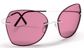Silhouette Sunglasses Adara 8192 7000 Rhodium / Dark Red