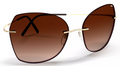 Silhouette Sunglasses Adara 8192 7530 Gold / Dark Brown