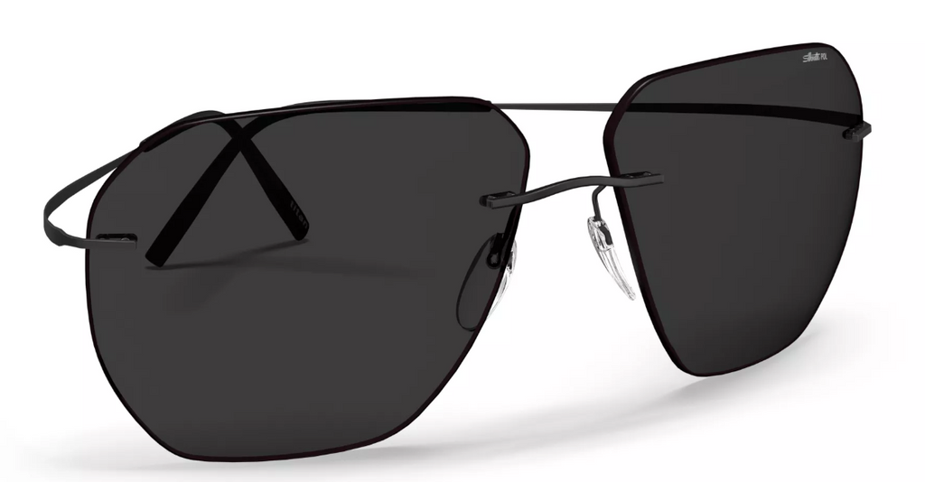 Silhouette Sunglasses Felis 8743 9040 Pure Black