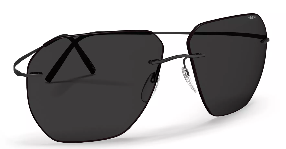Silhouette Sunglasses Felis 8743 9040 Pure Black