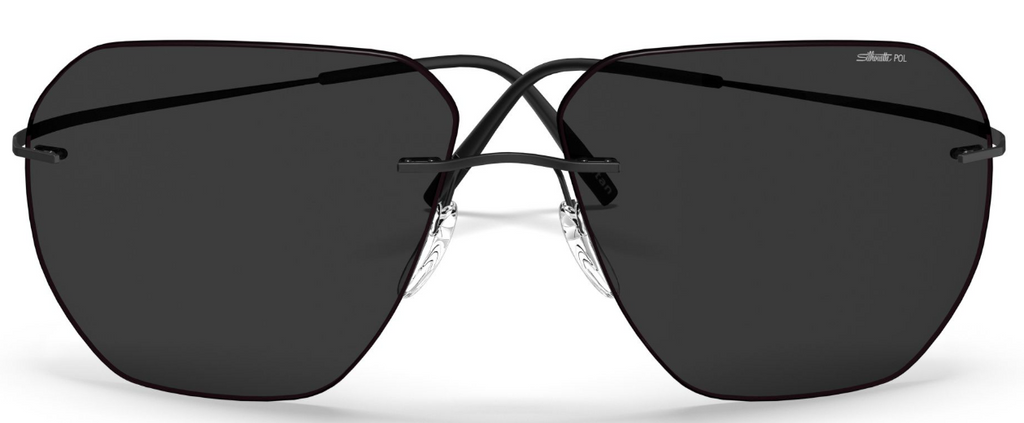 Silhouette Sunglasses Felis 8743 9040 Pure Black
