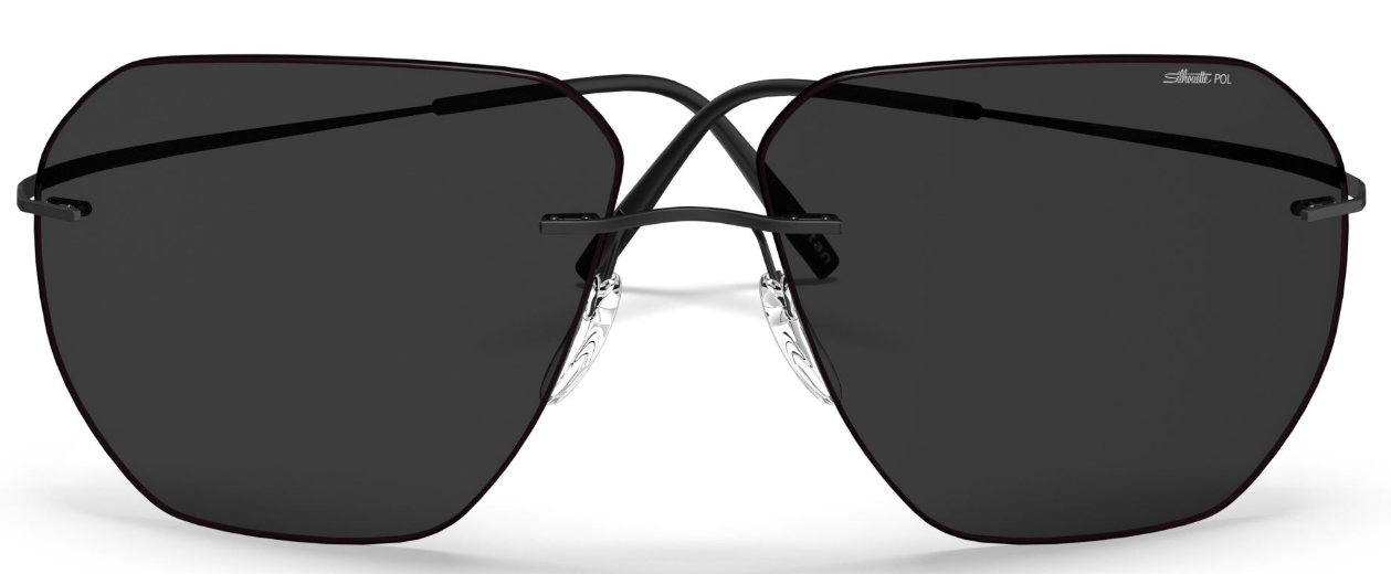 Silhouette Sunglasses Felis 8743 9040 Pure Black
