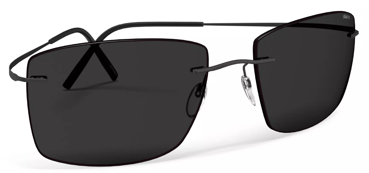 Silhouette Sunglasses Avior 8741 9040 Pure Black