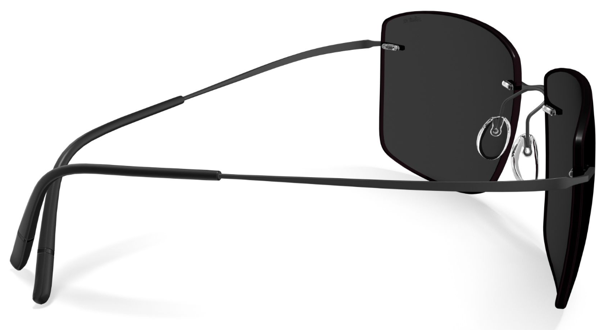 Silhouette Sunglasses Avior 8741 9040 Pure Black