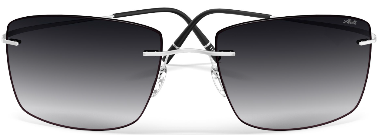 Silhouette Sunglasses Avior 8741 7210 Titanium / Black