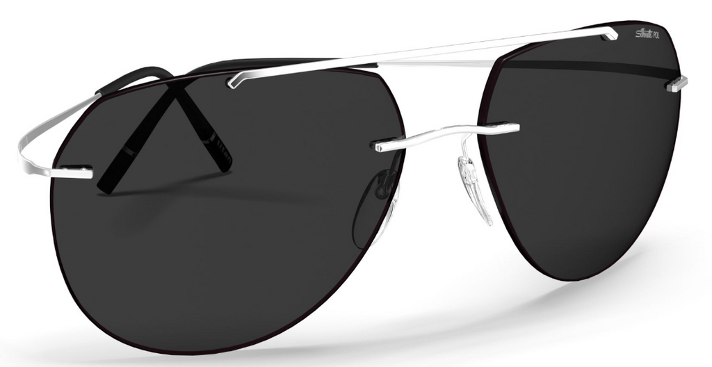 Silhouette Sunglasses Nash 8744 7310 Titanium / Black
