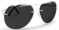 Silhouette Sunglasses Nash 8744 7310 Titanium / Black