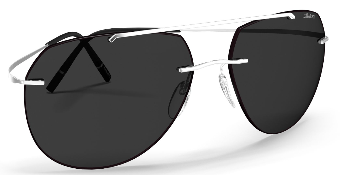 Silhouette Sunglasses Nash 8744 7310 Titanium / Black