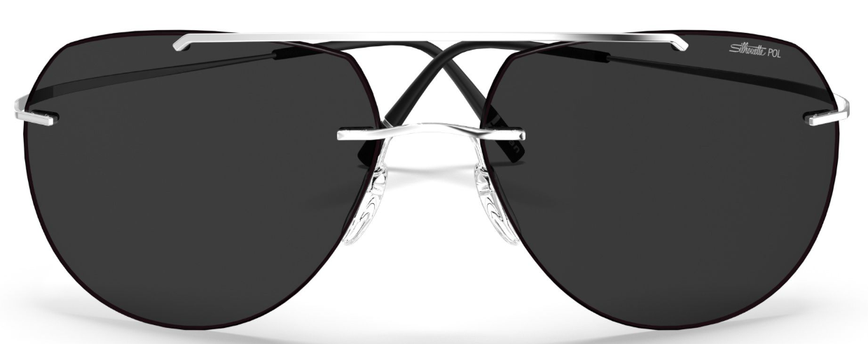 Silhouette Sunglasses Nash 8744 7310 Titanium / Black