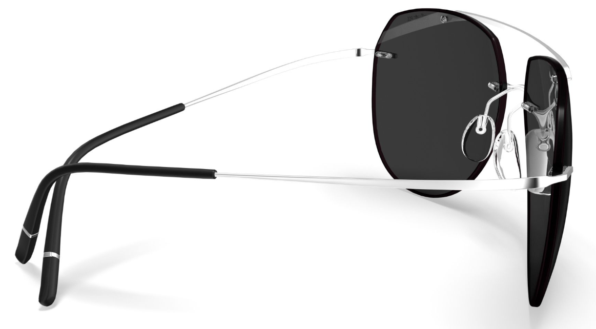 Silhouette Sunglasses Nash 8744 7310 Titanium / Black