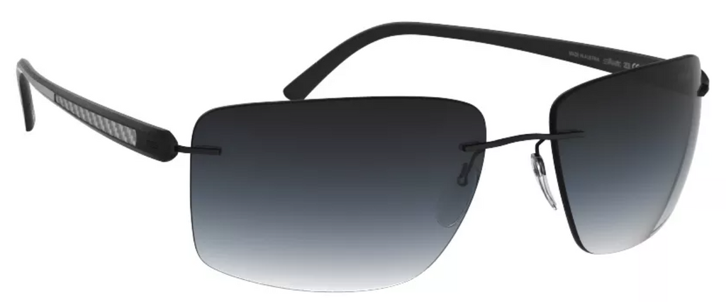 Silhouette Sunglasses Spielberg 8722 9140 Black / Silver