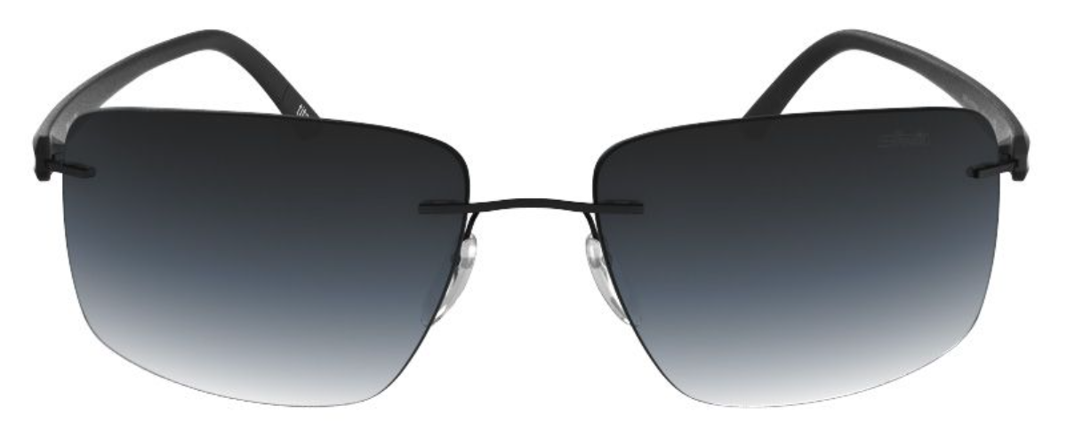 Silhouette Sunglasses Spielberg 8722 9140 Black / Silver