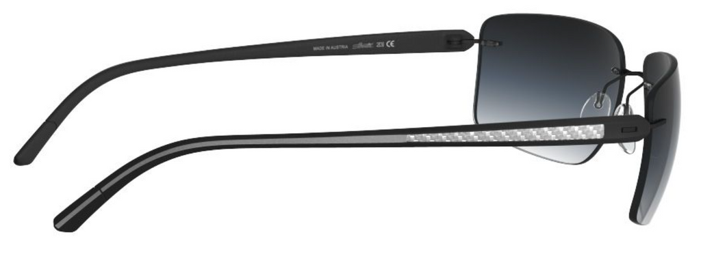 Silhouette Sunglasses Spielberg 8722 9140 Black / Silver