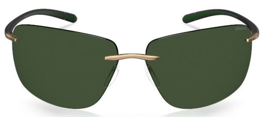 Silhouette Sunglasses Cape Florida 8728 7630 Black / Pine Green