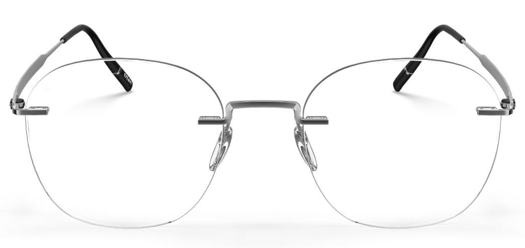 Silhouette The Visionary 5586 OZ 7110 Titanium Black