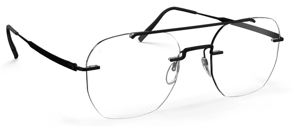 Silhouette The Visionary 5586 OY 9040 Black Matte