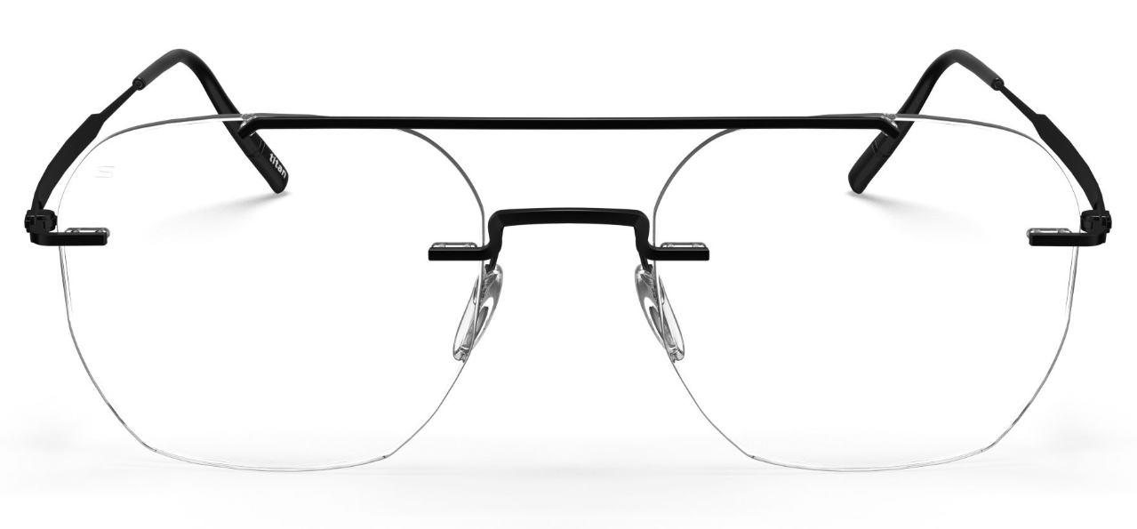 Silhouette The Visionary 5586 OY 9040 Black Matte