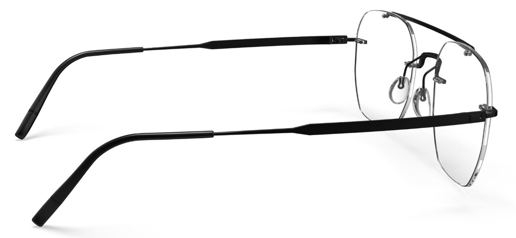 Silhouette The Visionary 5586 OY 9040 Black Matte