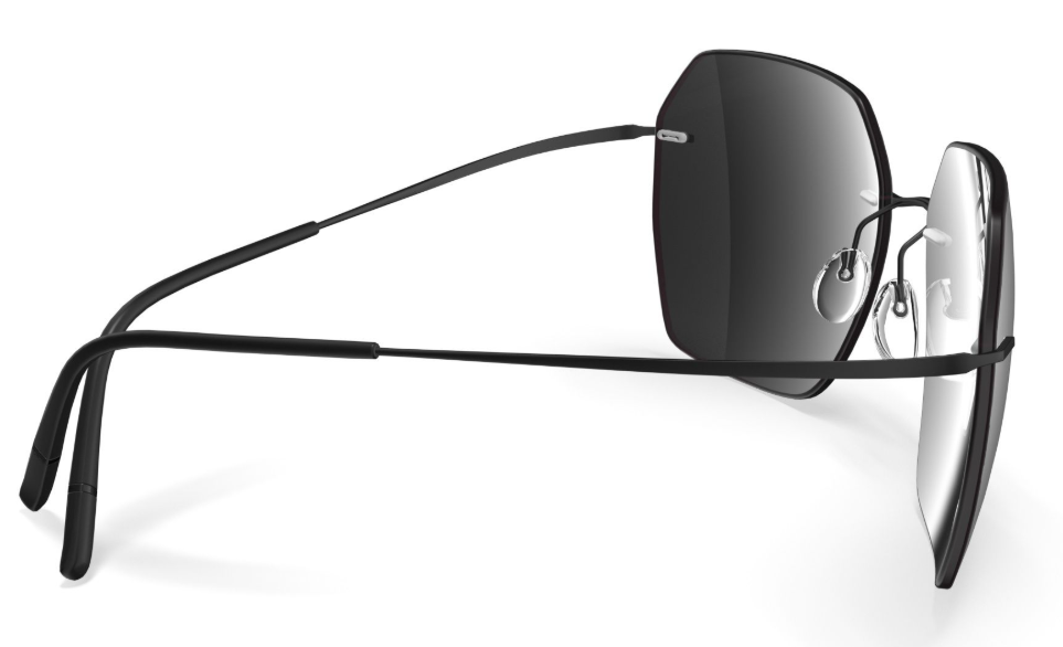 Silhouette Sunglasses Caleum 8745 9140 Pure Black