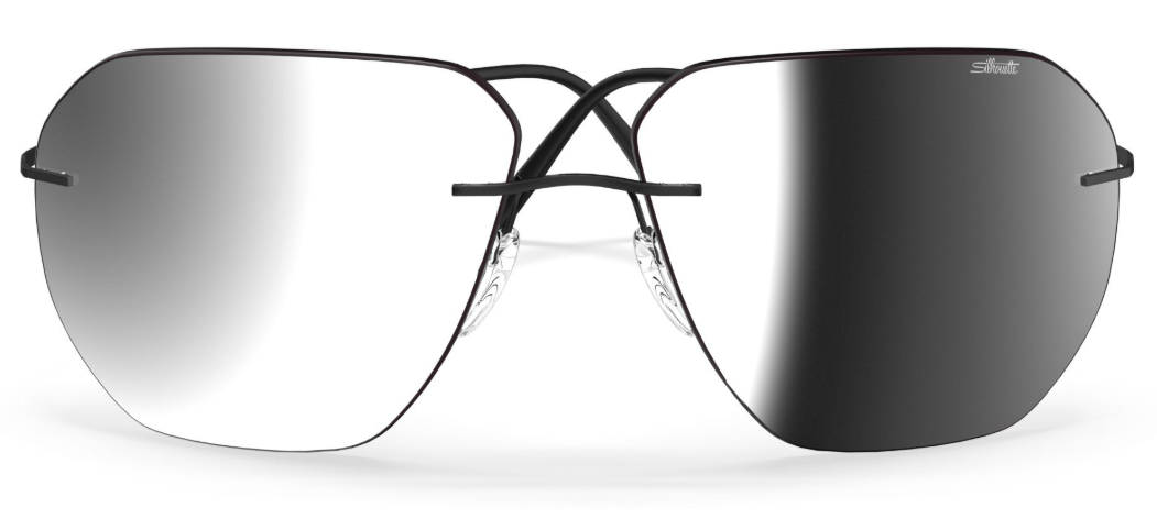 Silhouette Sunglasses Felis 8743 9140 Pure Black