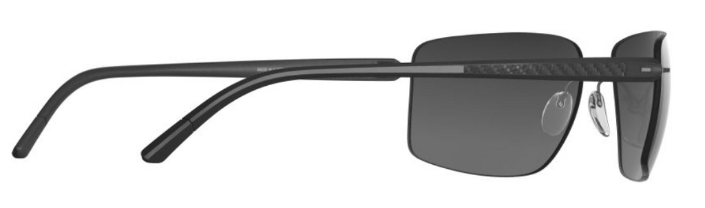 Silhouette Sunglasses Spielberg 8722 6560 Black / Ruthenium
