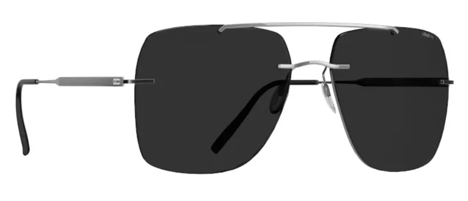 Silhouette Sunglasses Panmure 8750 6560 Ruthenium Black
