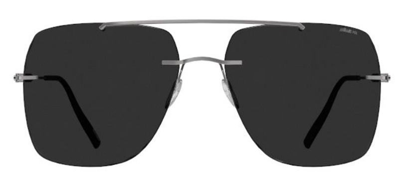 Silhouette Sunglasses Panmure 8750 6560 Ruthenium Black