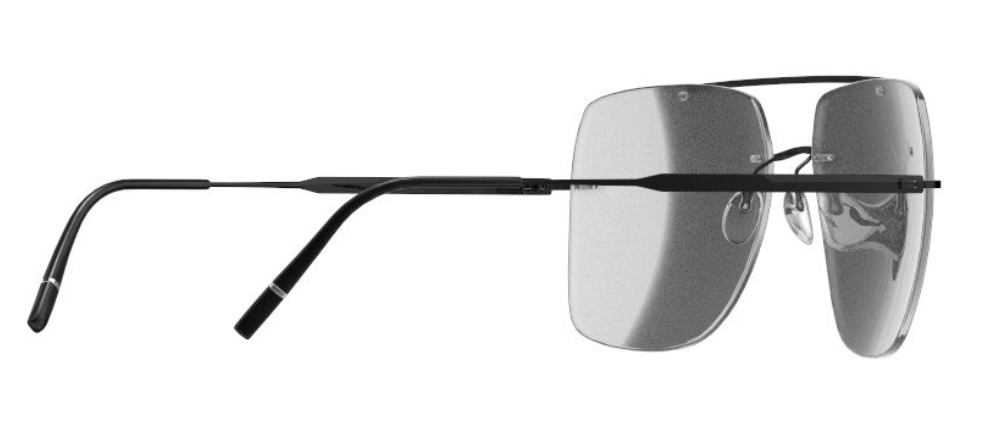 Silhouette Sunglasses Panmure 8750 9040 Pure Black