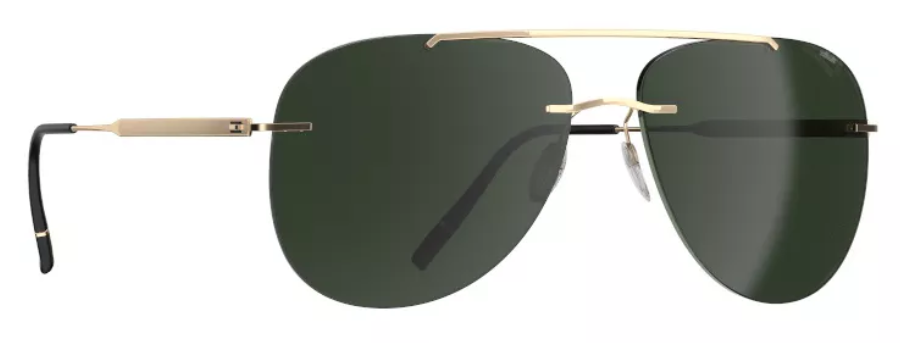 Silhouette Sunglasses Canatara 8751 7530 Gold Black