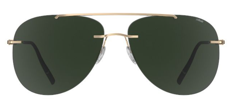 Silhouette Sunglasses Canatara 8751 7530 Gold Black