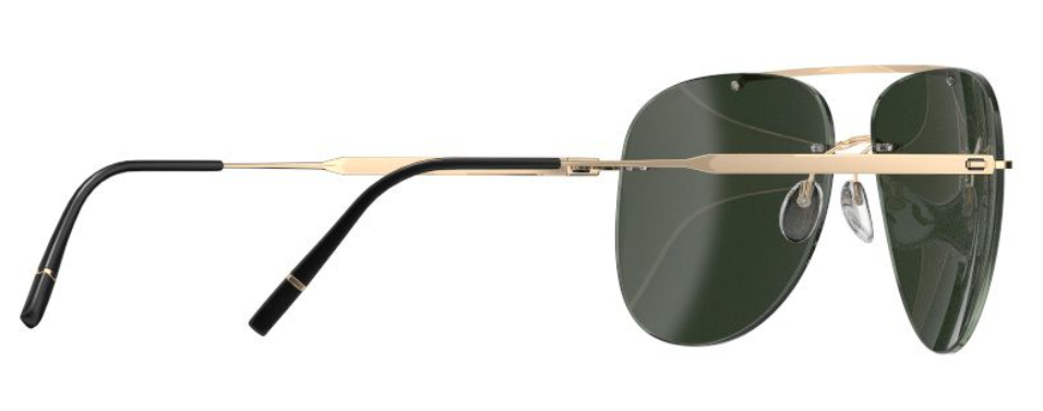 Silhouette Sunglasses Canatara 8751 7530 Gold Black