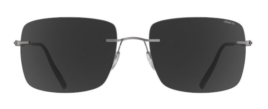 Silhouette Sunglasses Chesterman 8752 6560 Ruthenium Black