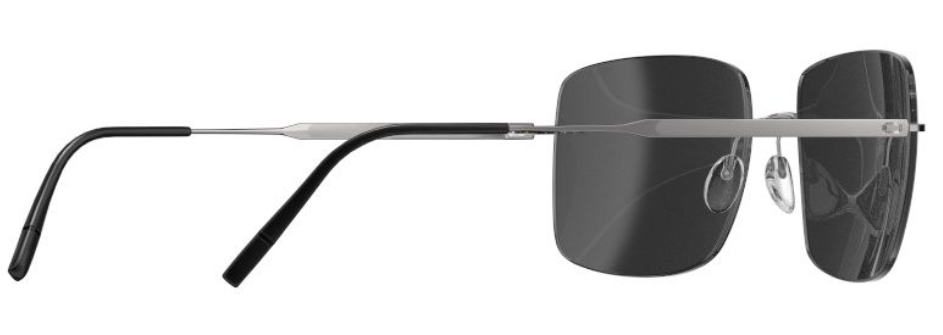 Silhouette Sunglasses Chesterman 8752 6560 Ruthenium Black