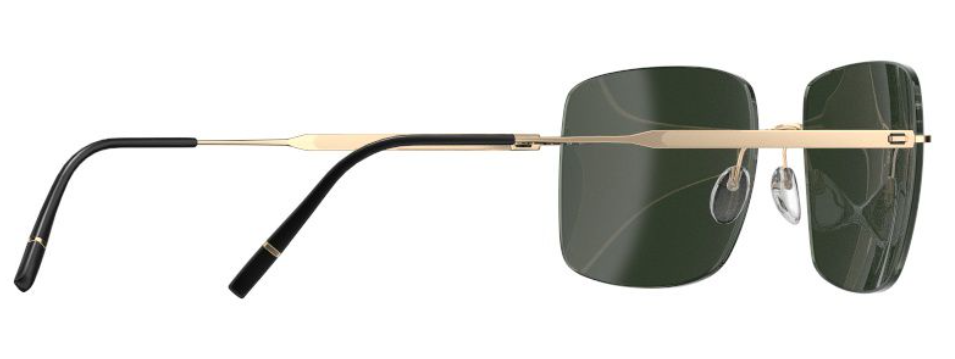 Silhouette Sunglasses Chesterman 8752 7530 Gold Black