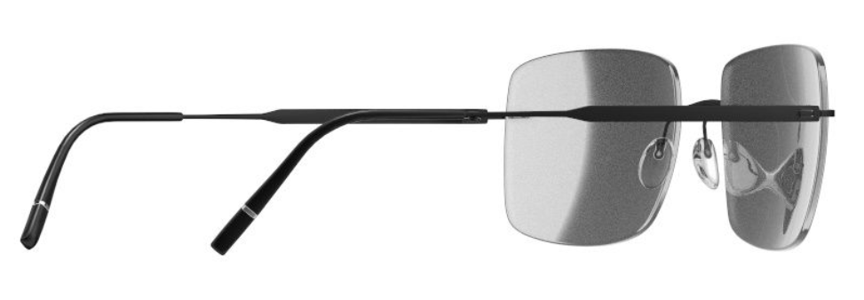 Silhouette Sunglasses Chesterman 8752 9040 Pure Black