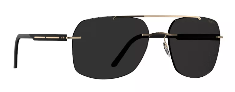 Silhouette Atelier Fusion Précieuse Solaire L800 7580 Gold / DLC Black