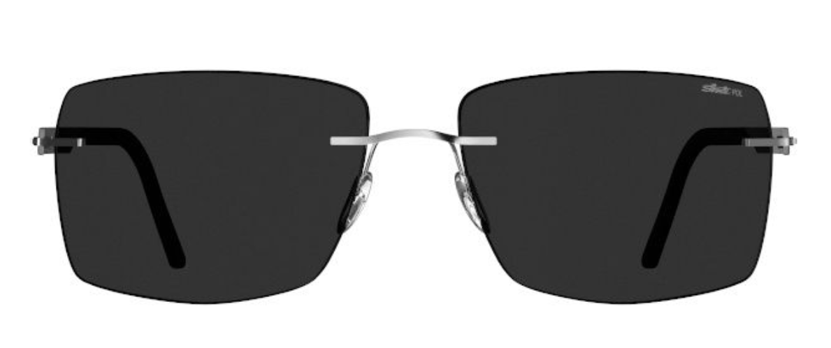 Silhouette Atelier Fusion Précieuse Solaire L801 6560 Ruthenium / White Gold